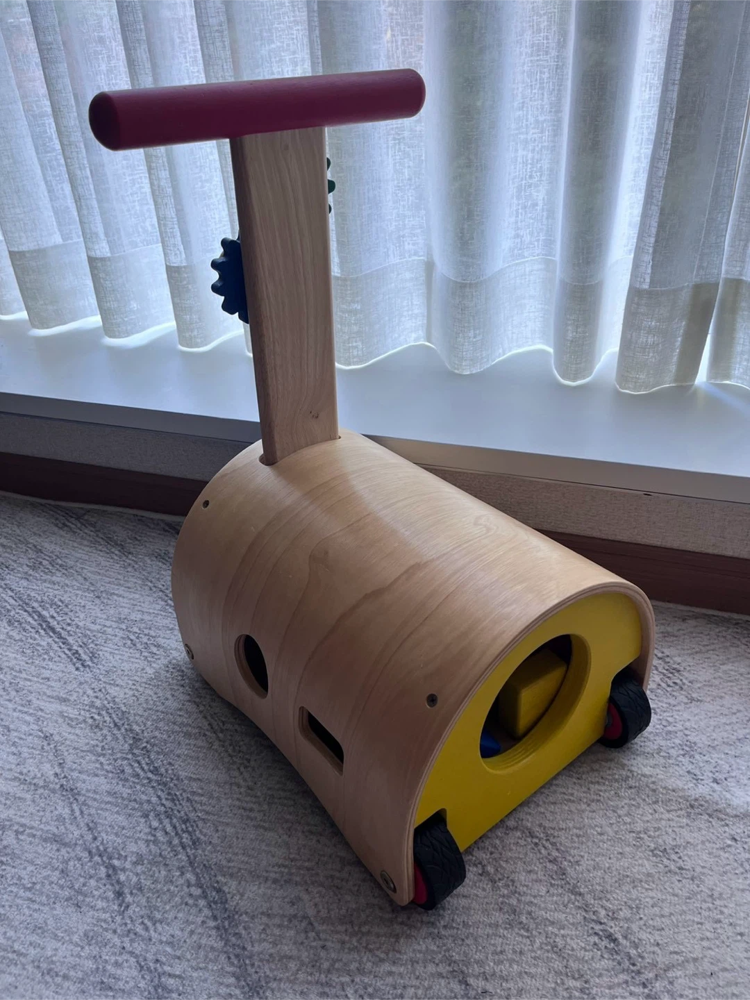 木製 乗用玩具 型はめパズルの写真6枚目