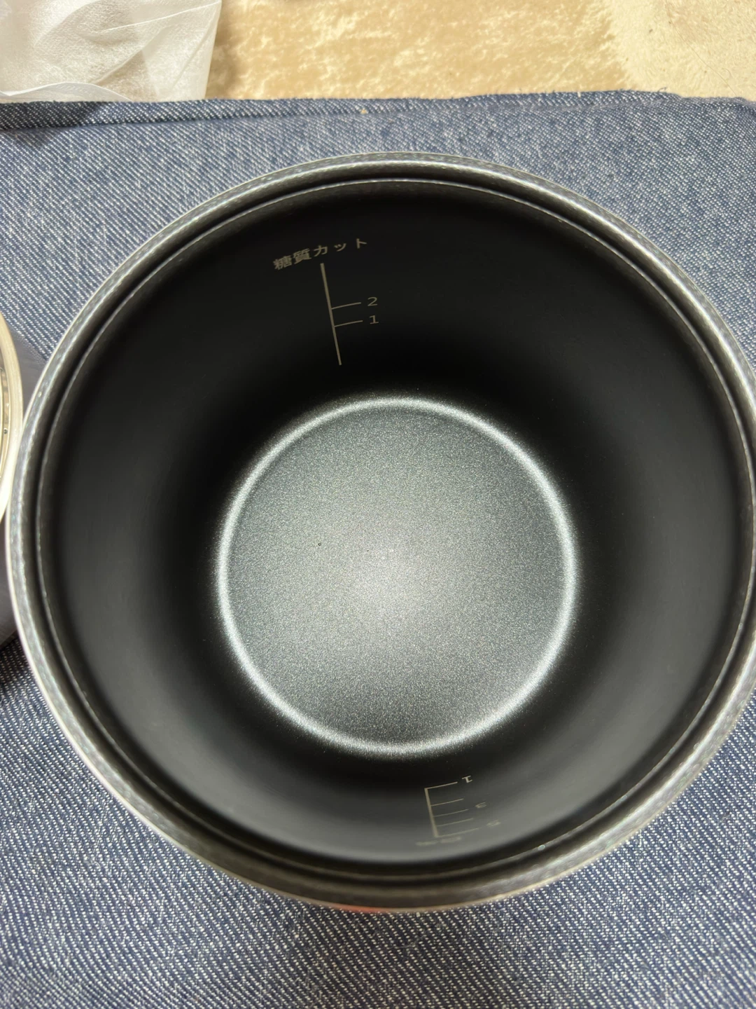ロカボ 糖質カット炊飯器 JM-C20E-Bの写真4枚目
