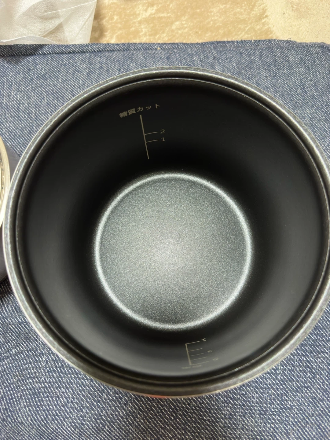 ロカボ 糖質カット炊飯器 JM-C20E-Bの写真4枚目