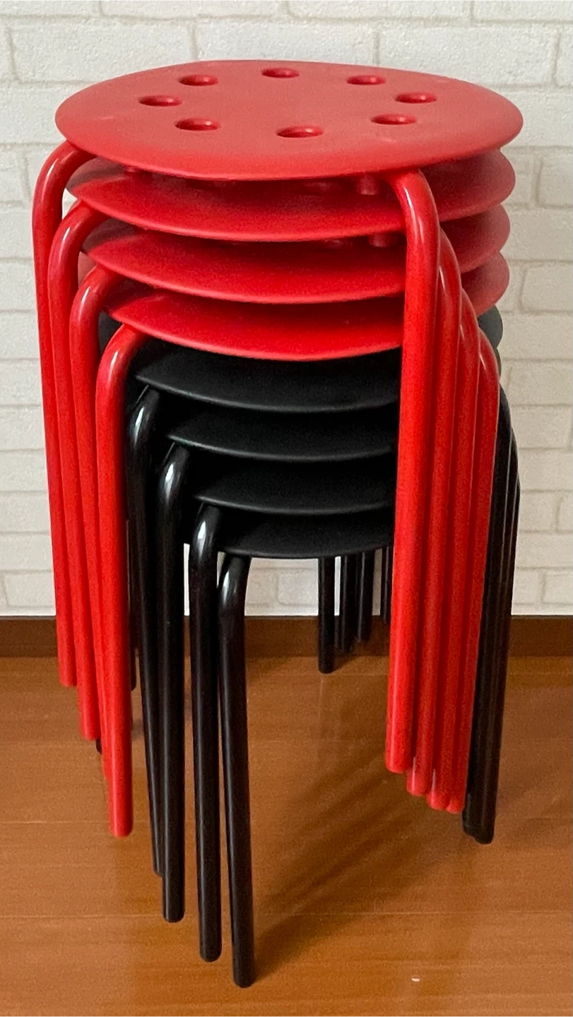 IKEA マリウス (MARIUS) スツール 8脚セット
