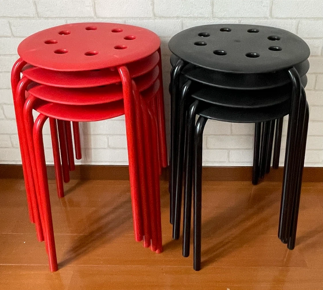 IKEA マリウス (MARIUS) スツール 8脚セットの写真2枚目