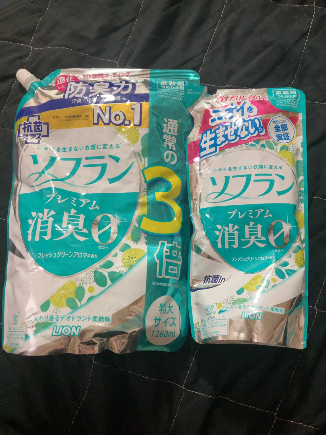 ソフラン プレミアム消臭 詰替用 1260mlと420ml セット