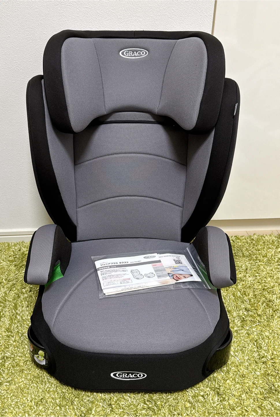 【未使用】グレコ ジュニアプラス ネクスト チャイルドシート R129適合