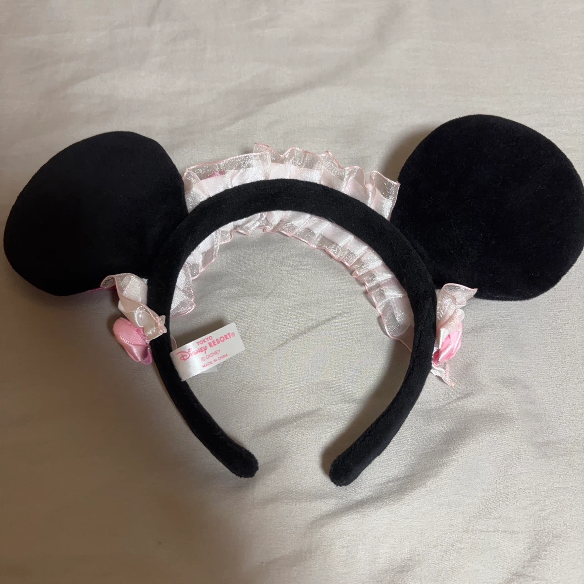 ディズニー カチューシャ ミニー ピンクの写真2枚目