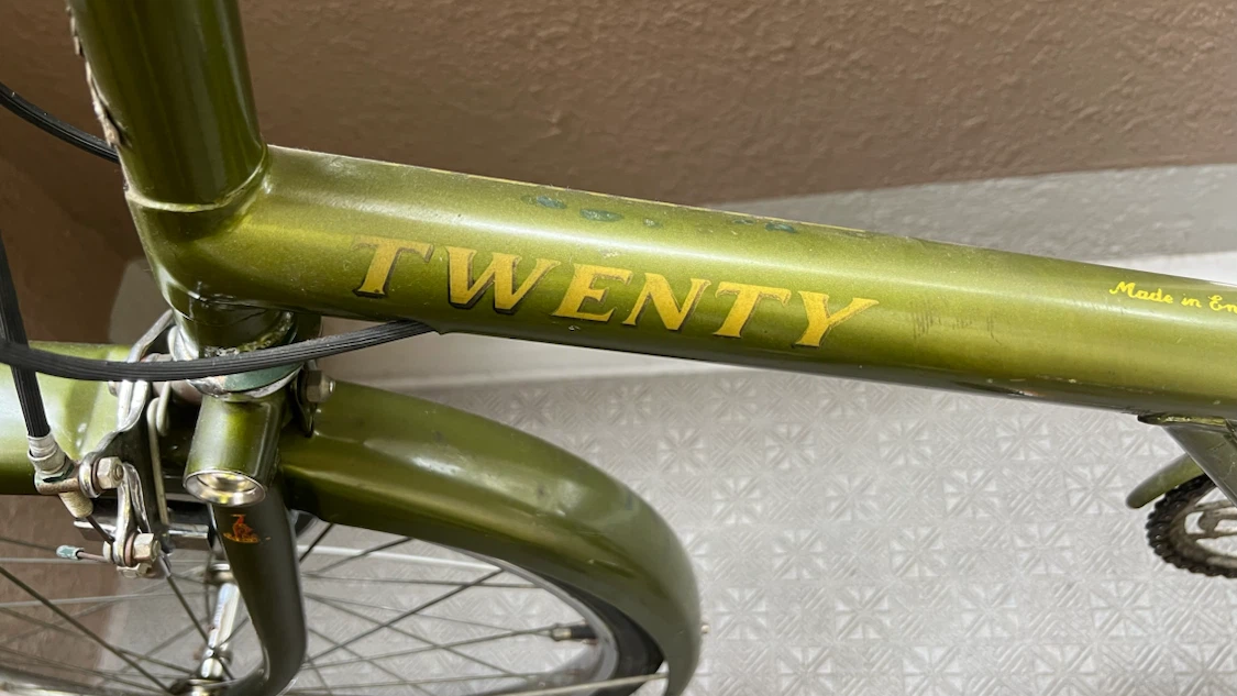 ラレー TWENTY ヴィンテージ自転車 20インチの写真3枚目