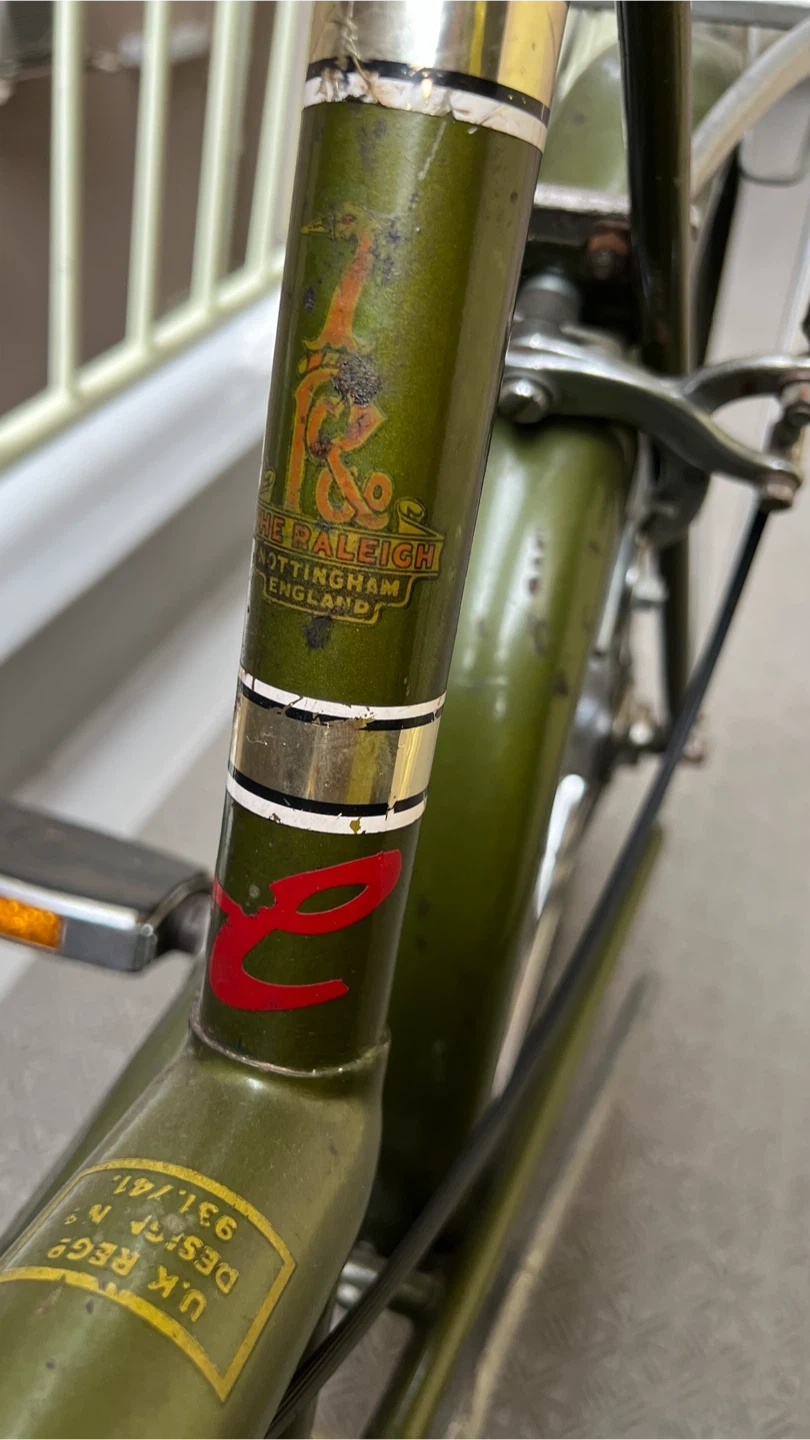 ラレー TWENTY ヴィンテージ自転車 20インチの写真4枚目