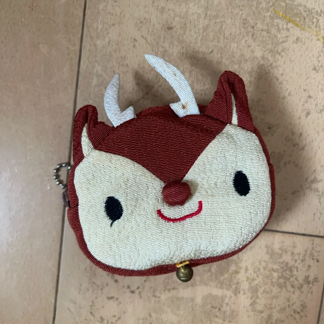 鹿モチーフ コインケース 小銭入れの写真2枚目