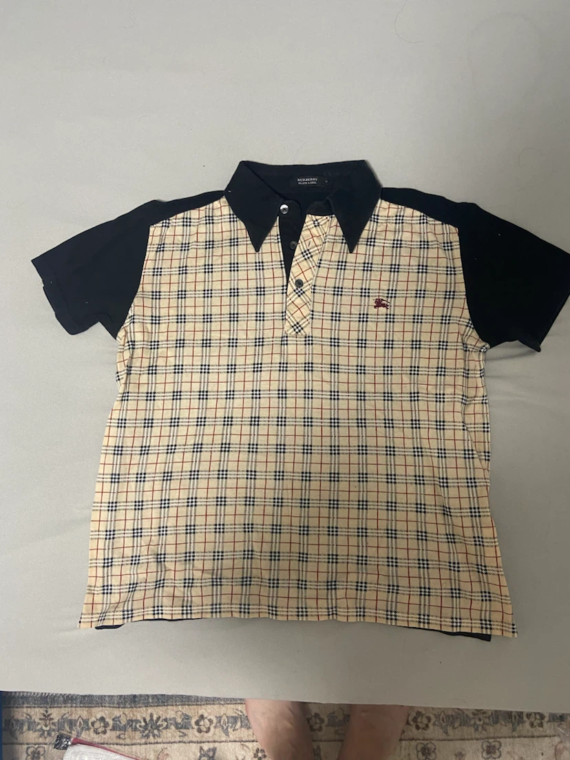 burberry バーバリーブラックレーベル ポロシャツ ノバチェック 3