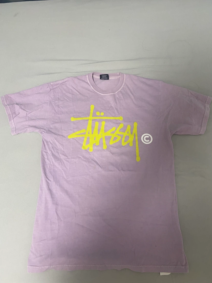 stussy ステューシー 半袖Tシャツ パープル Mサイズ