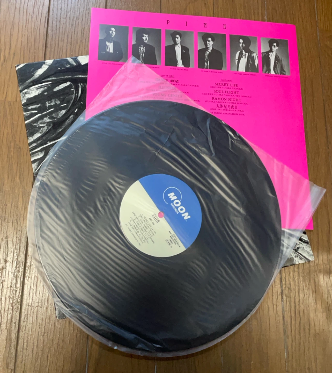 PINK レコード2枚　サンプル盤の写真2枚目