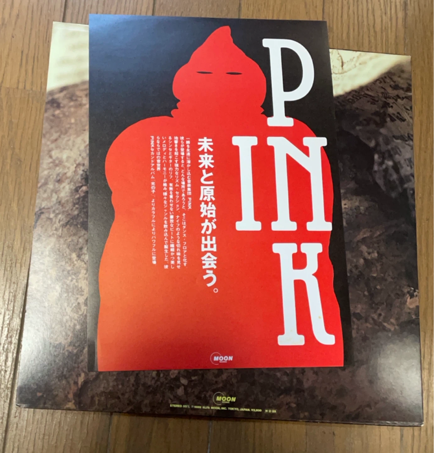 PINK レコード2枚　サンプル盤の写真8枚目