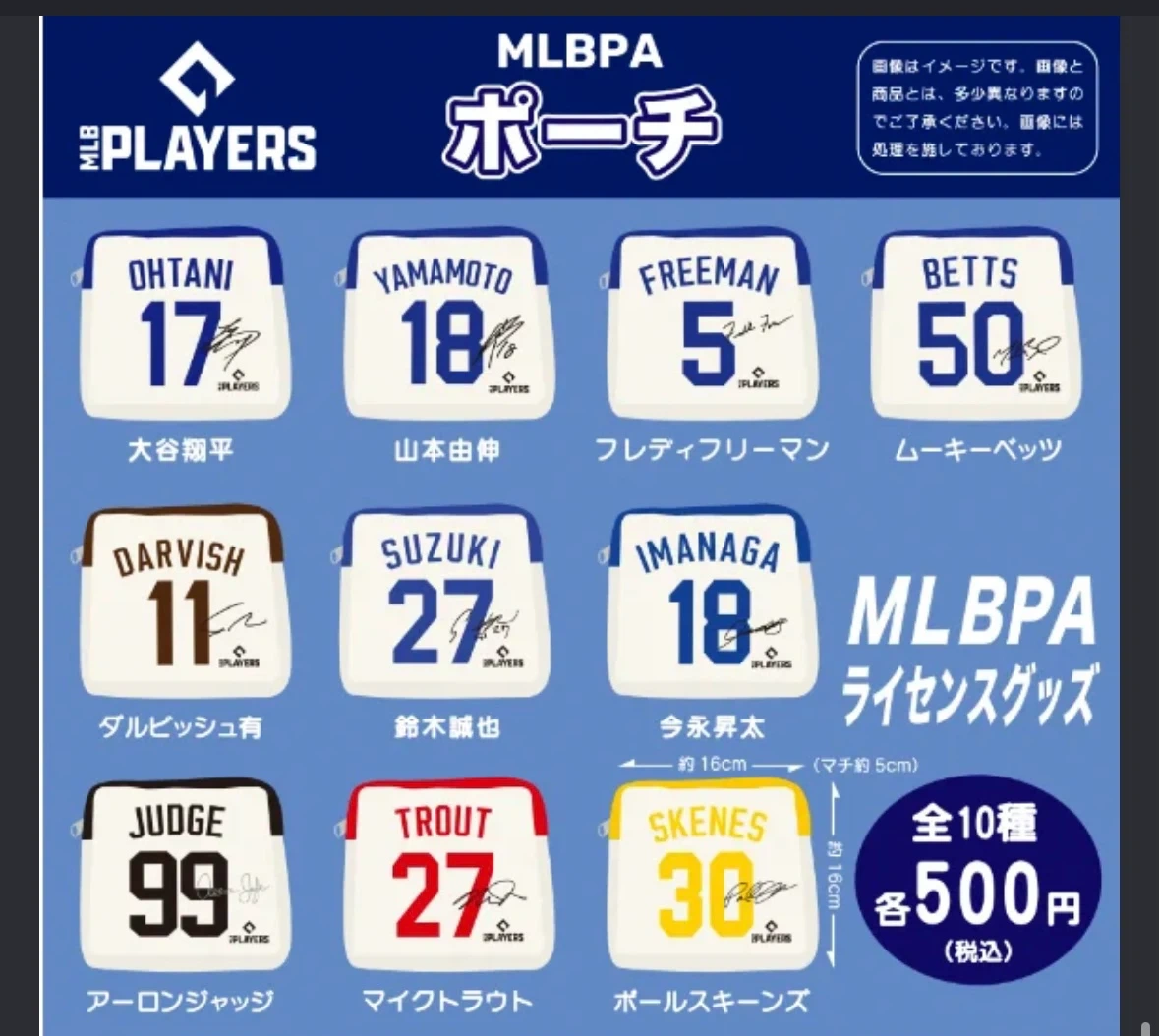 MLBPA ポーチ