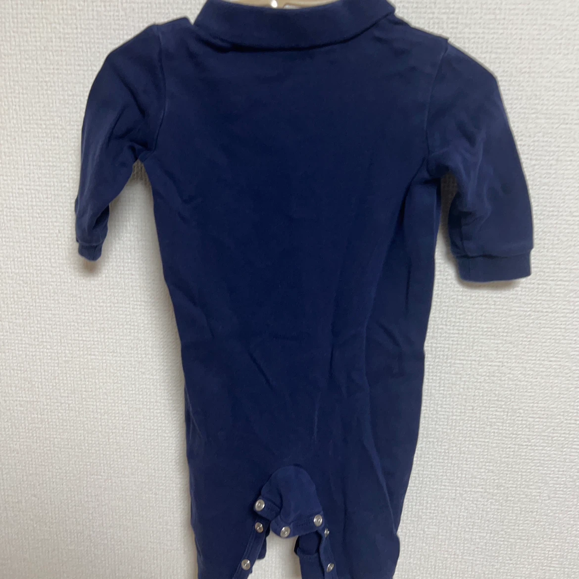 ラルフローレン ベビー ロンパース ネイビー 70cmの写真2枚目