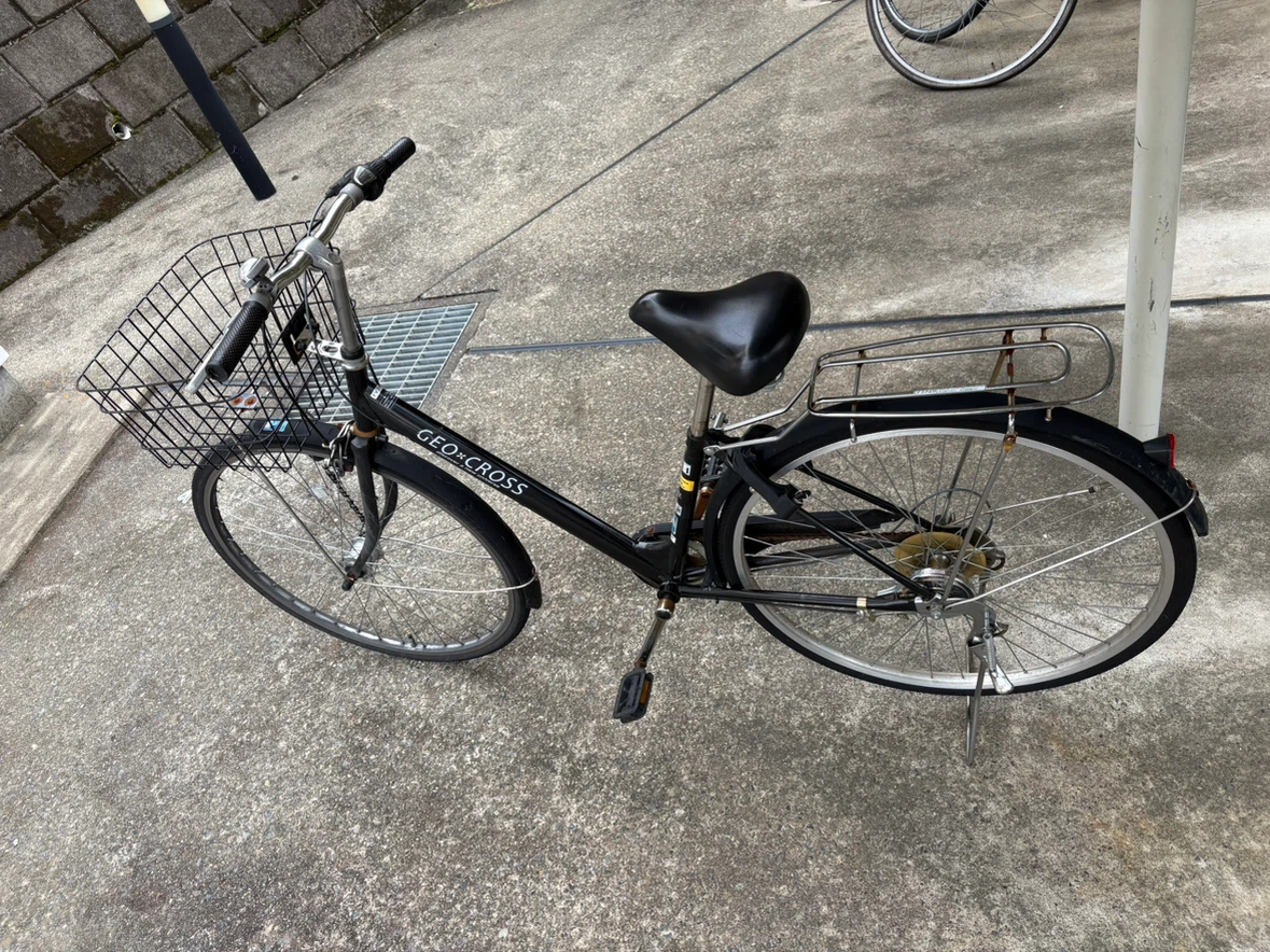 ジオクロス 自転車 黒 26インチ