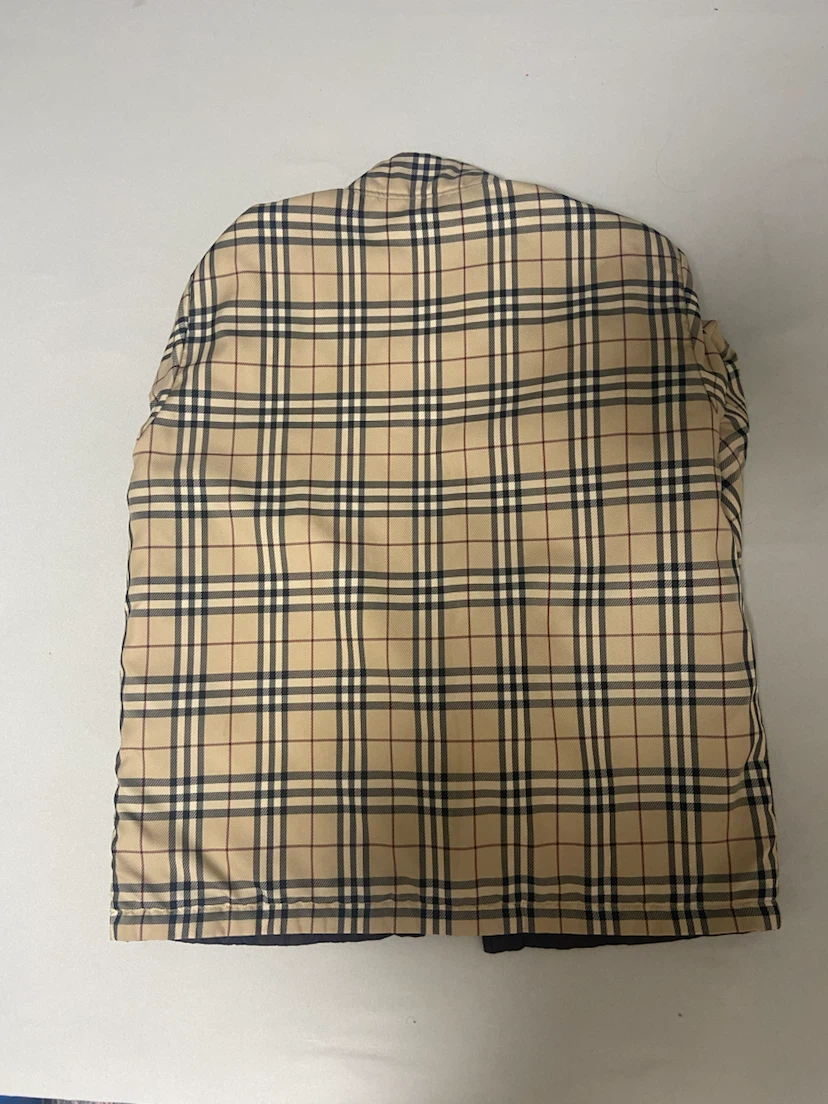 burberry バーバリー リバーシブル キルティング ジャケット ノバチェックの写真2枚目