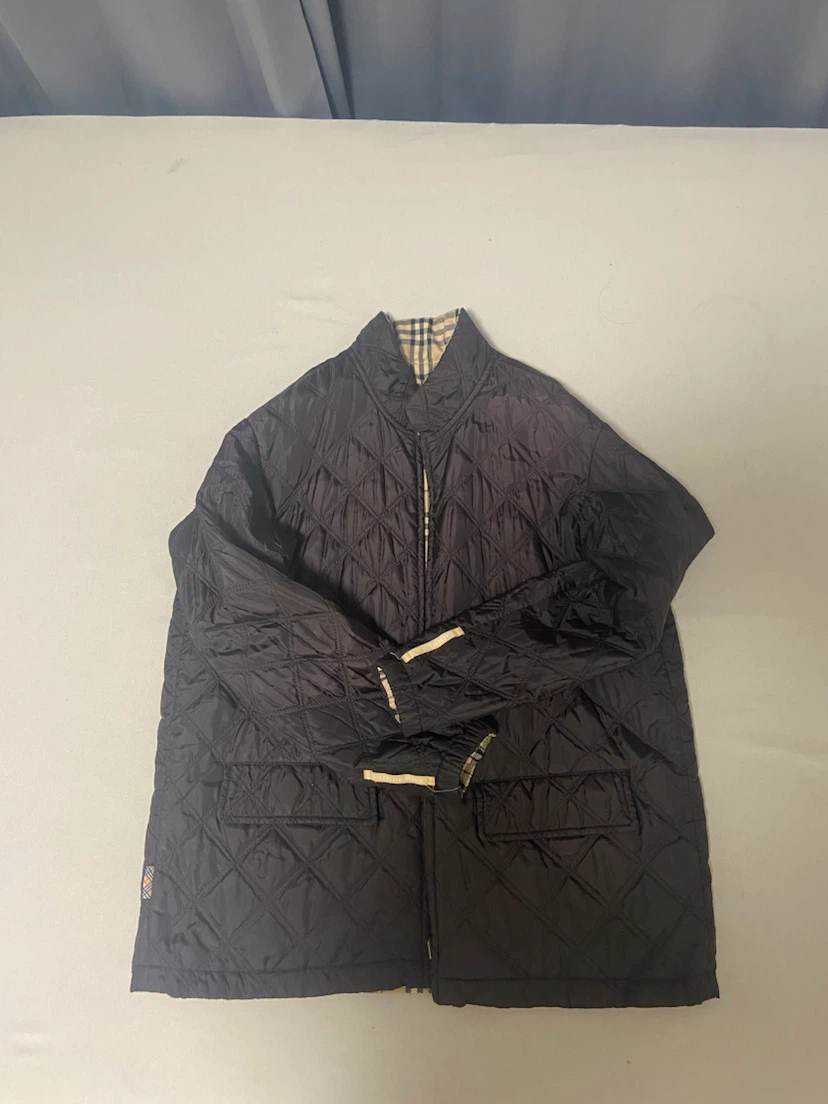 burberry バーバリー リバーシブル キルティング ジャケット ノバチェックの写真3枚目