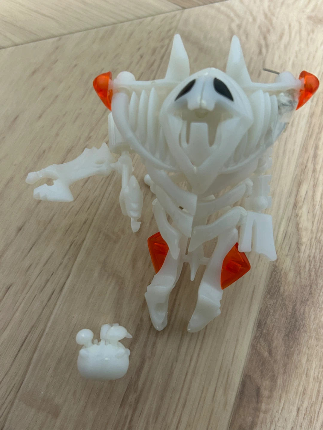 エヴァ食玩骨フィギュア🦴ほねほねゲリオン5体セット（一部お直し欠損有）の写真5枚目
