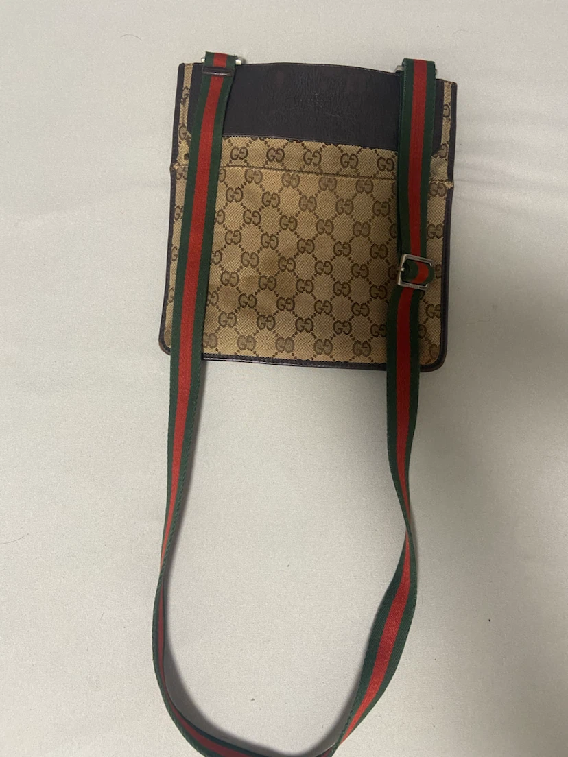 gucci グッチ GGキャンバス ショルダー シェリーライン