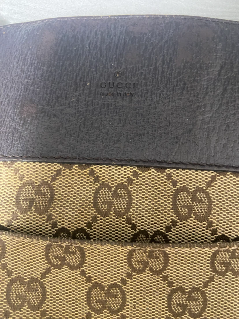 gucci グッチ GGキャンバス ショルダー シェリーラインの写真2枚目