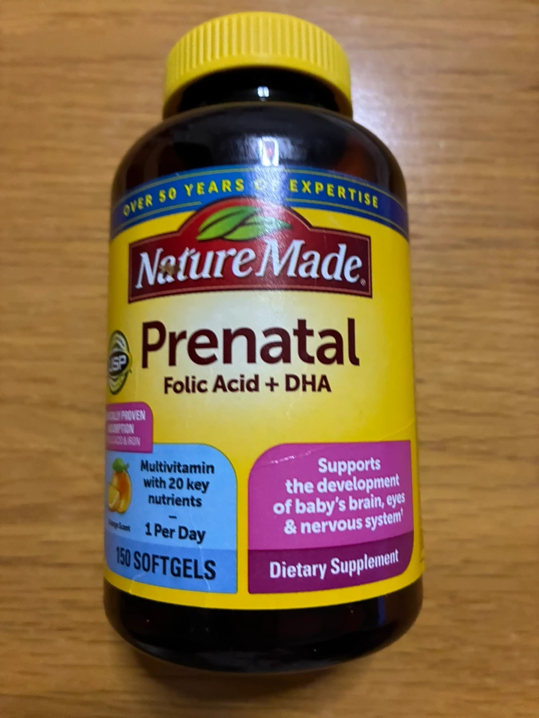 ネイチャーメイド プレナタル 150粒 葉酸、DHA
