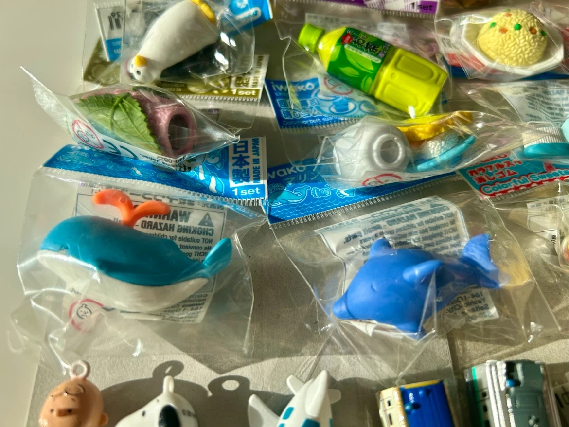 武蔵小杉★ 新品未使用 おもしろ消しゴム コレクター 小学生 文房具 幼稚園 バスボールの写真9枚目