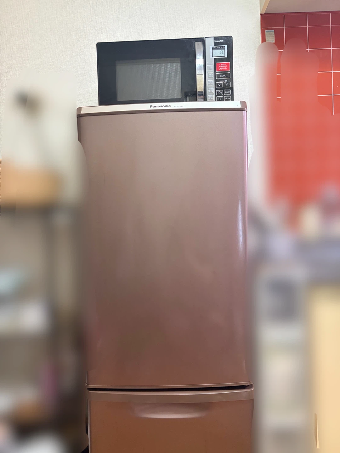 パナソニック冷蔵庫・ヤマゼン電子レンジ・シャープ洗濯機