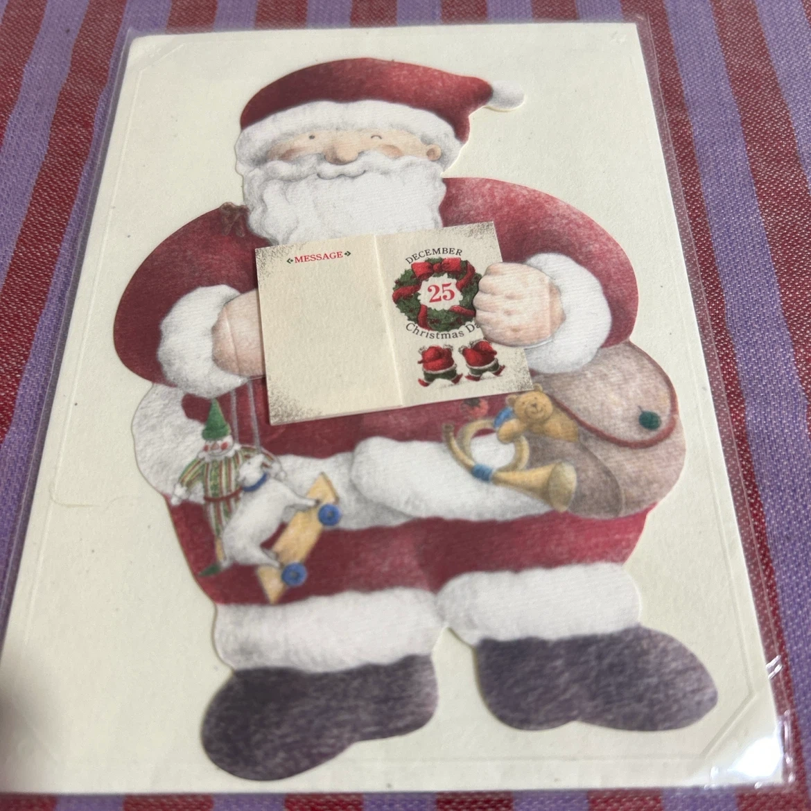 クリスマスカード 6枚セット 立体 サンタの写真5枚目