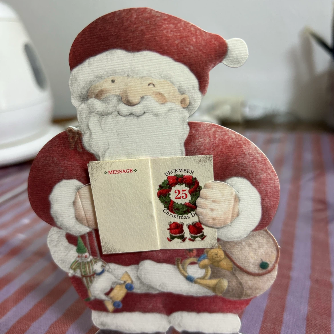 クリスマスカード 6枚セット 立体 サンタの写真6枚目