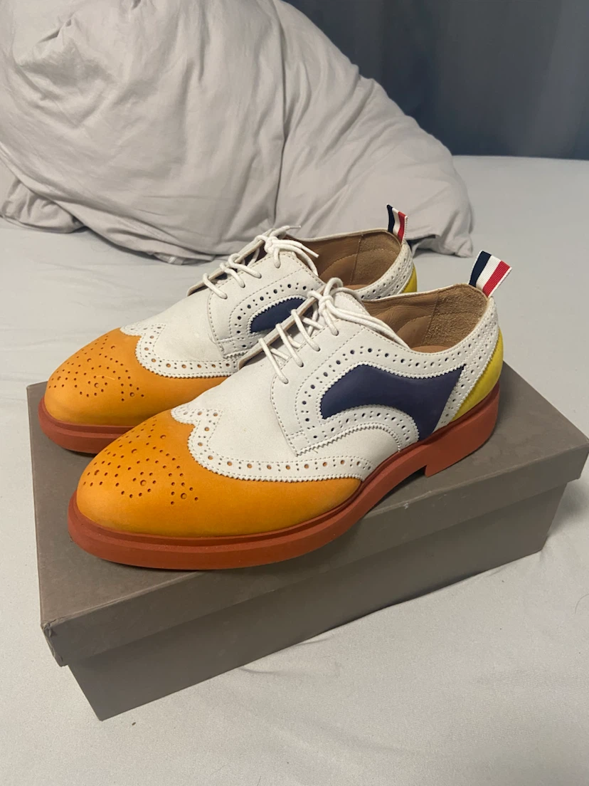 thom browne トムブラウン ウィングチップ シューズ 7サイズ 26cm