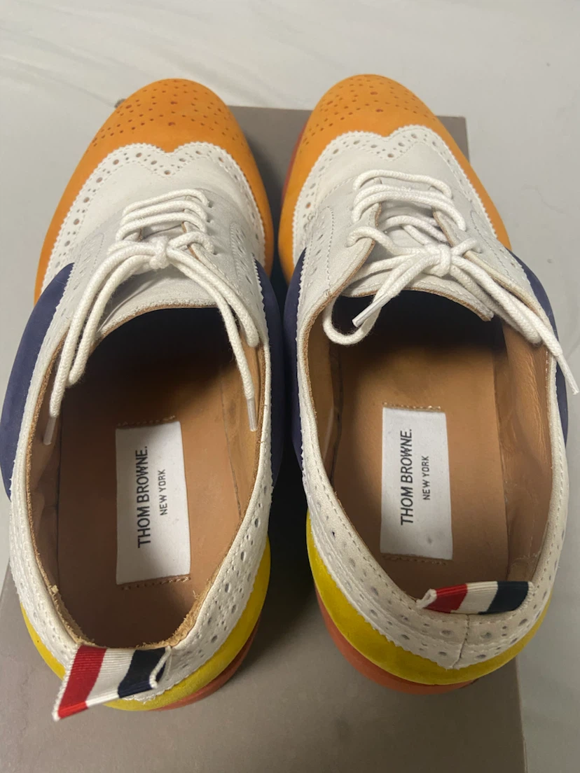 thom browne トムブラウン ウィングチップ シューズ 7サイズ 26cmの写真3枚目