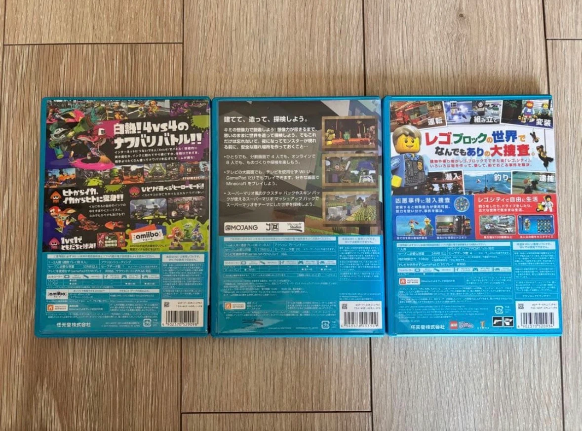 Wii U ソフト 3本セットの写真2枚目