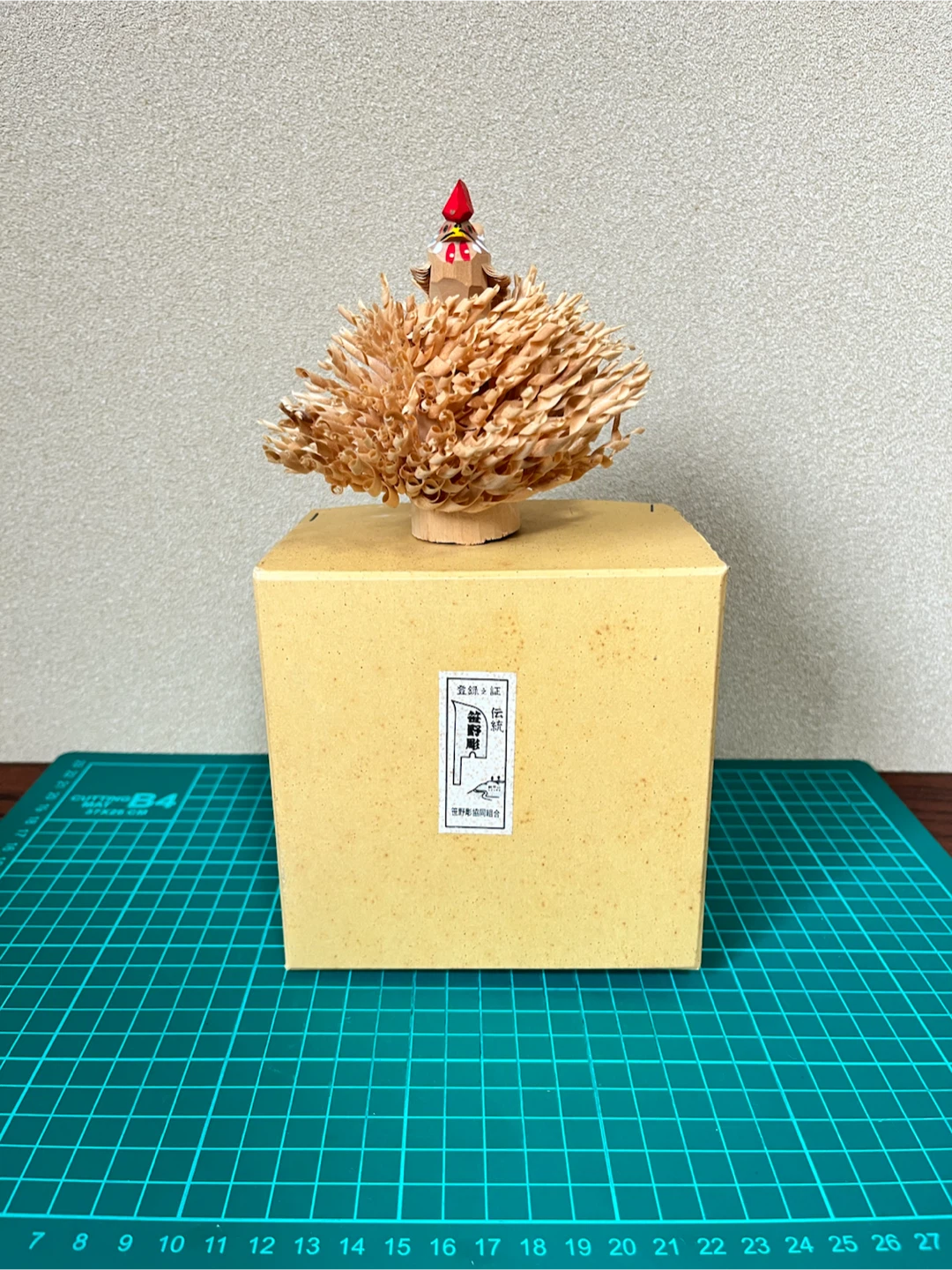 笹野一刀彫 鶏 民芸品 伝統工芸