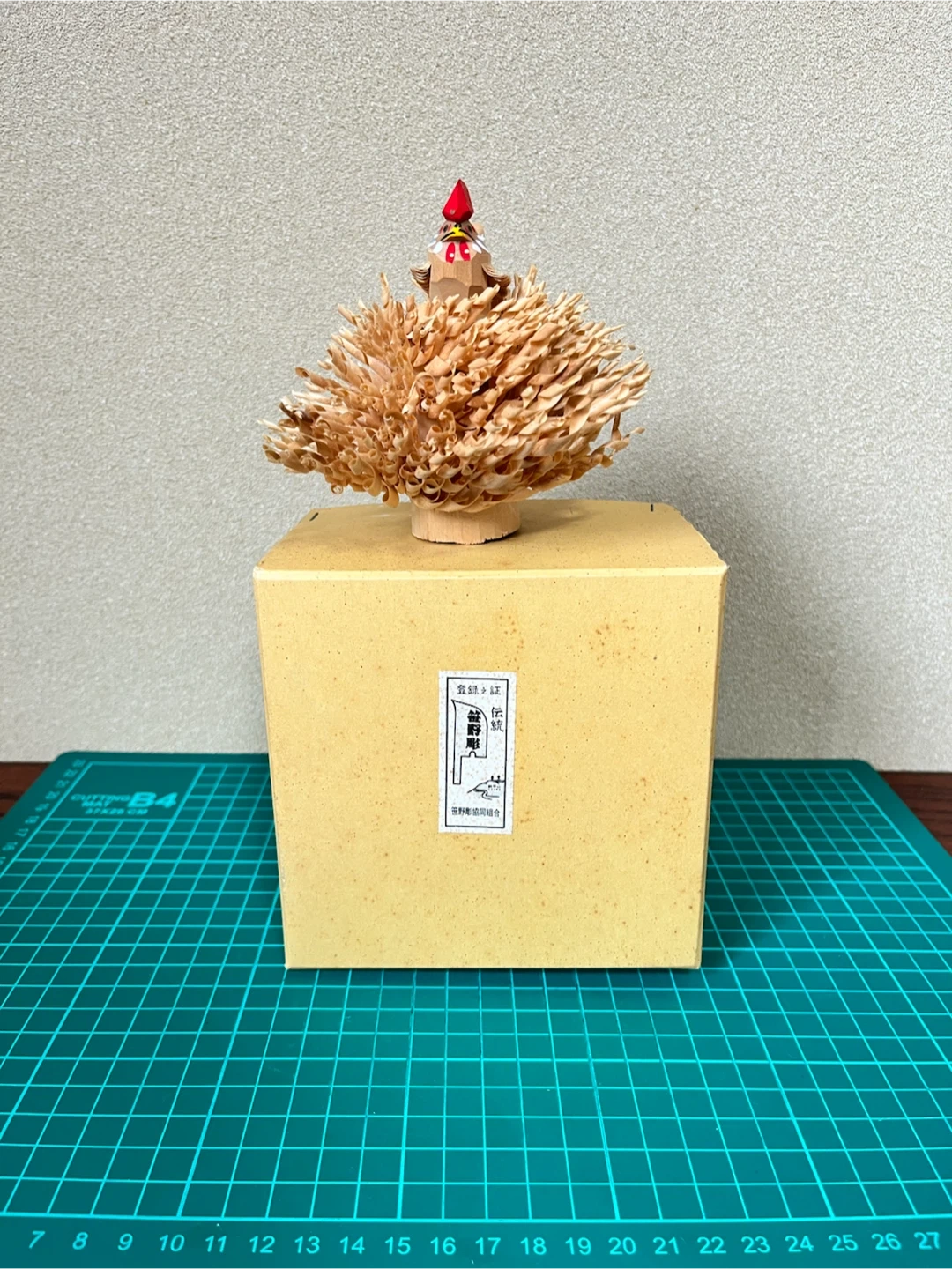 笹野一刀彫 鶏 民芸品 伝統工芸