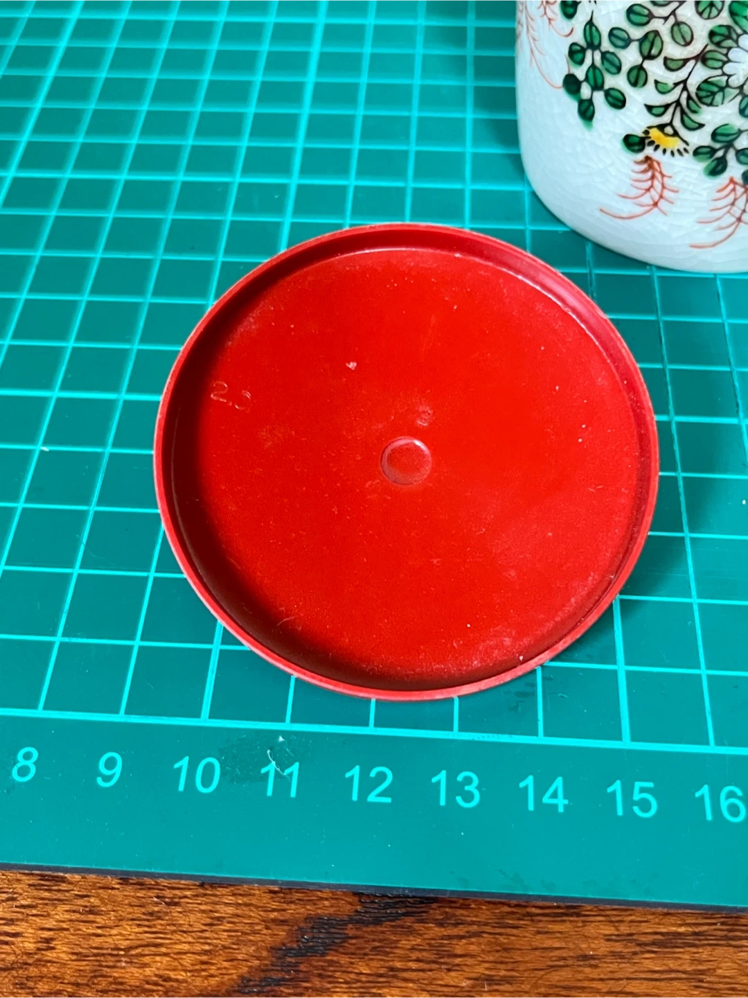 九谷 花柄 蓋付き 湯呑み 茶器の写真6枚目