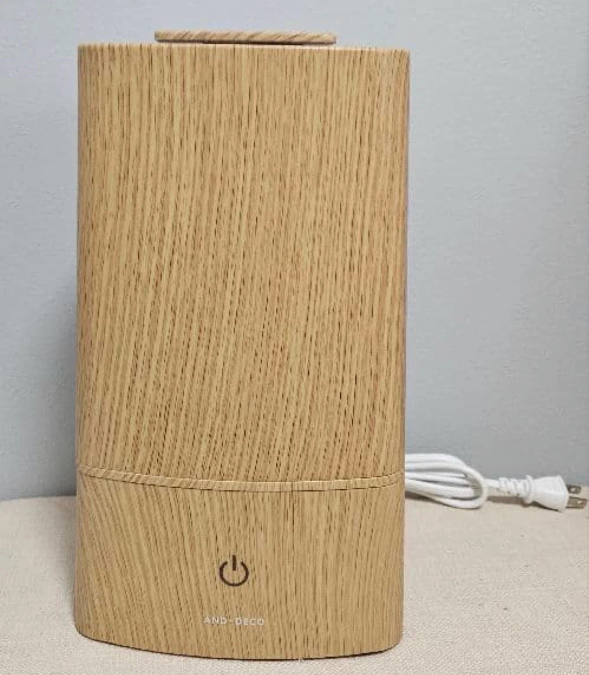 アンドデコ 超音波加湿器 WOODの写真8枚目