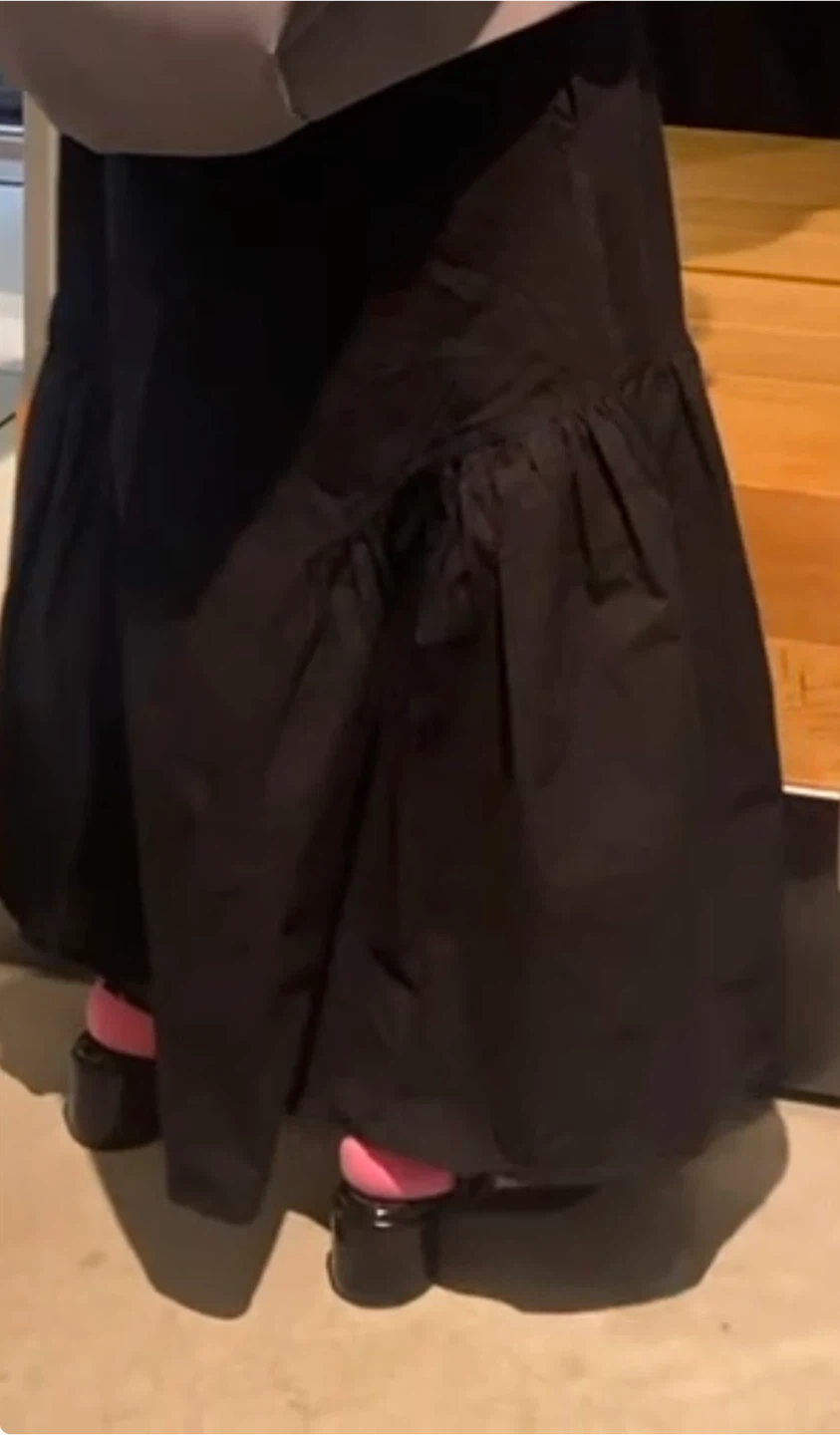 MM6 Maison Margiela サンダル 37.5 ブラック エナメルの写真2枚目