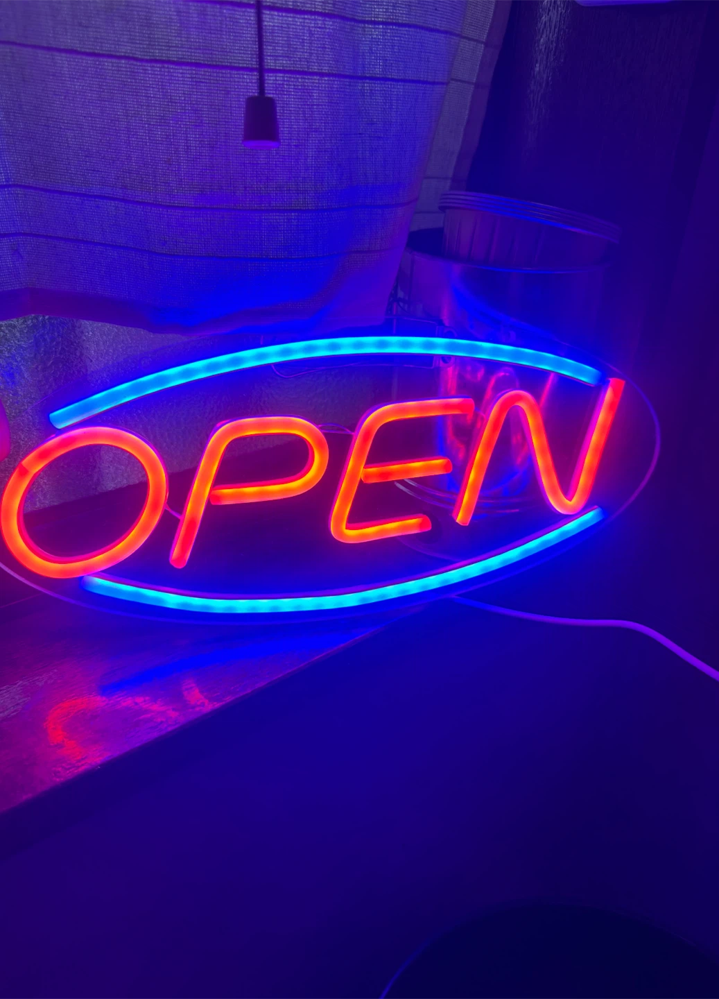 オシャレな、OPENネオンサイン 看板