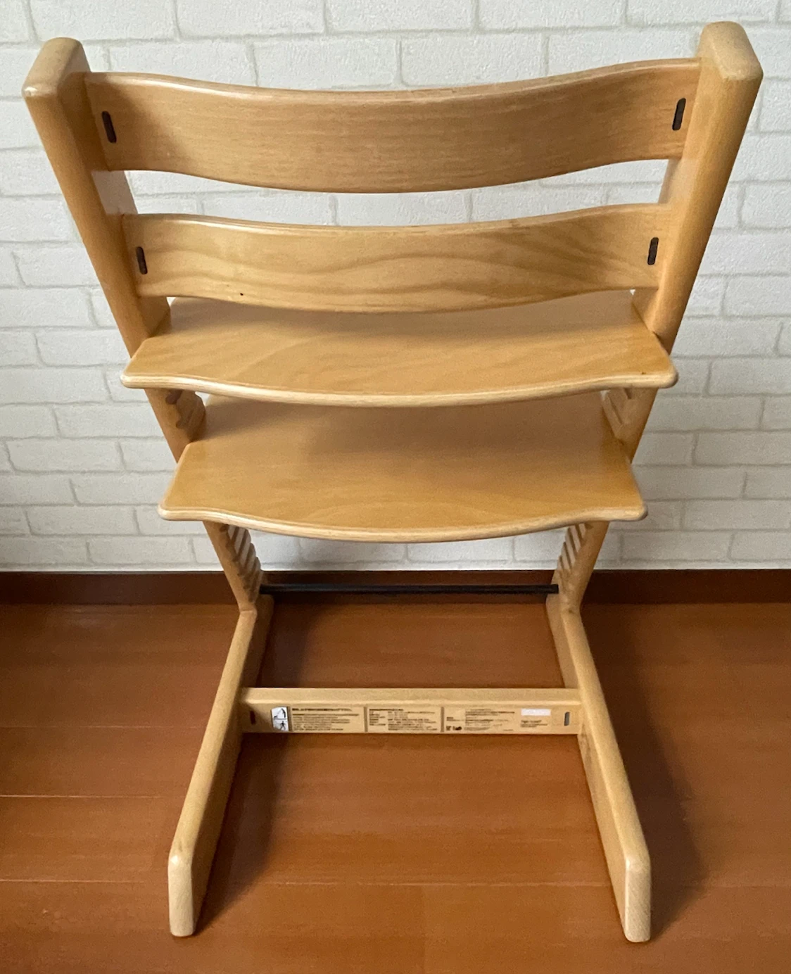 STOKKE ストッケ ハイチェア トリップトラップ ナチュラル シリアル4の写真3枚目