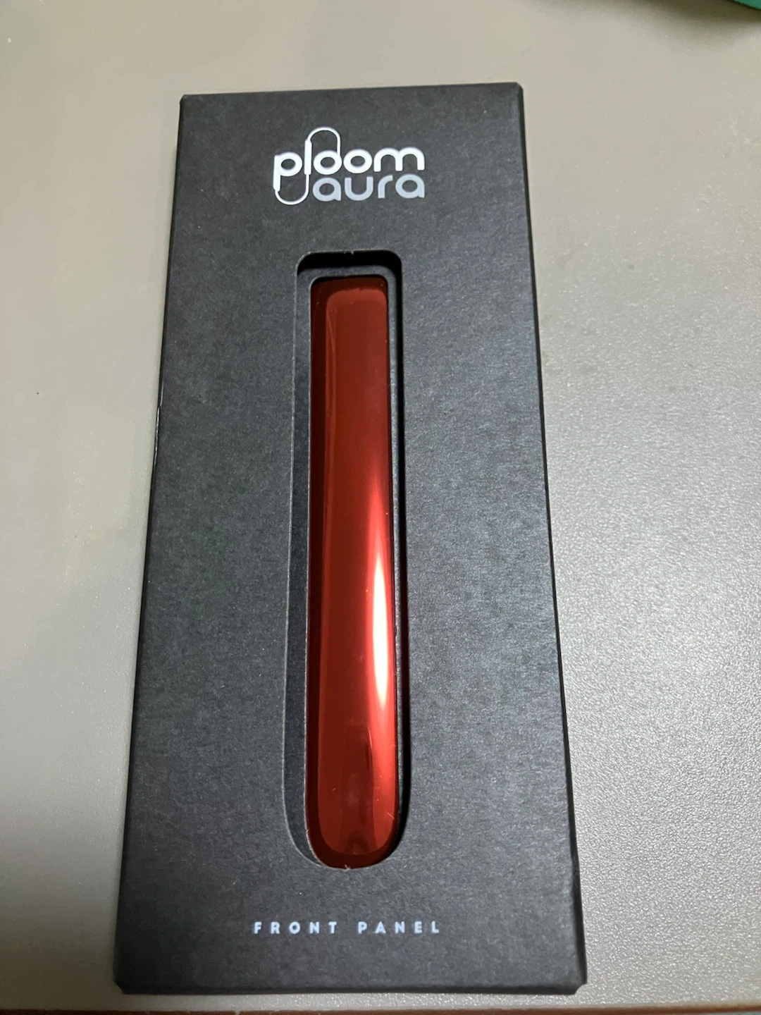 プルーム・オーラ（Ploom AURA）フロントパネル レッド