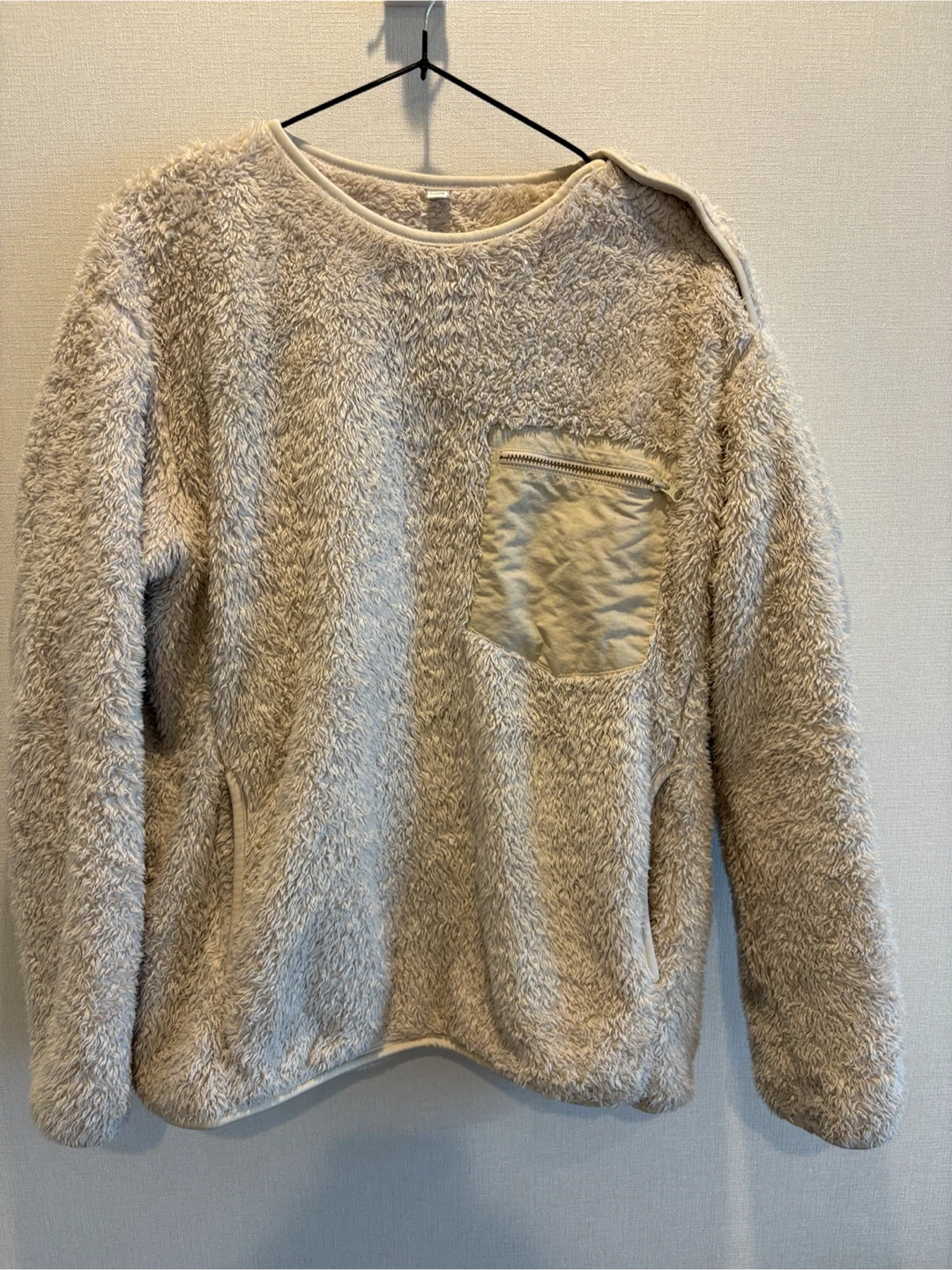 UNIQLO フリースプルオーバー Lサイズの写真2枚目