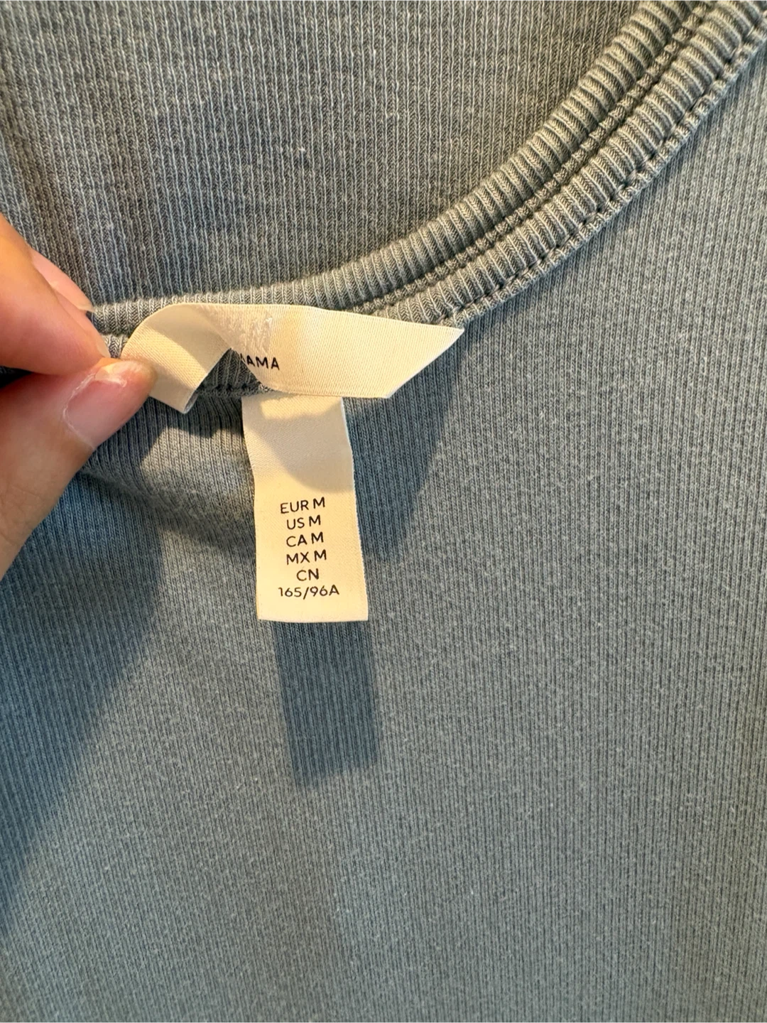 H&M ママ用リブタンクトップワンピース Mの写真3枚目