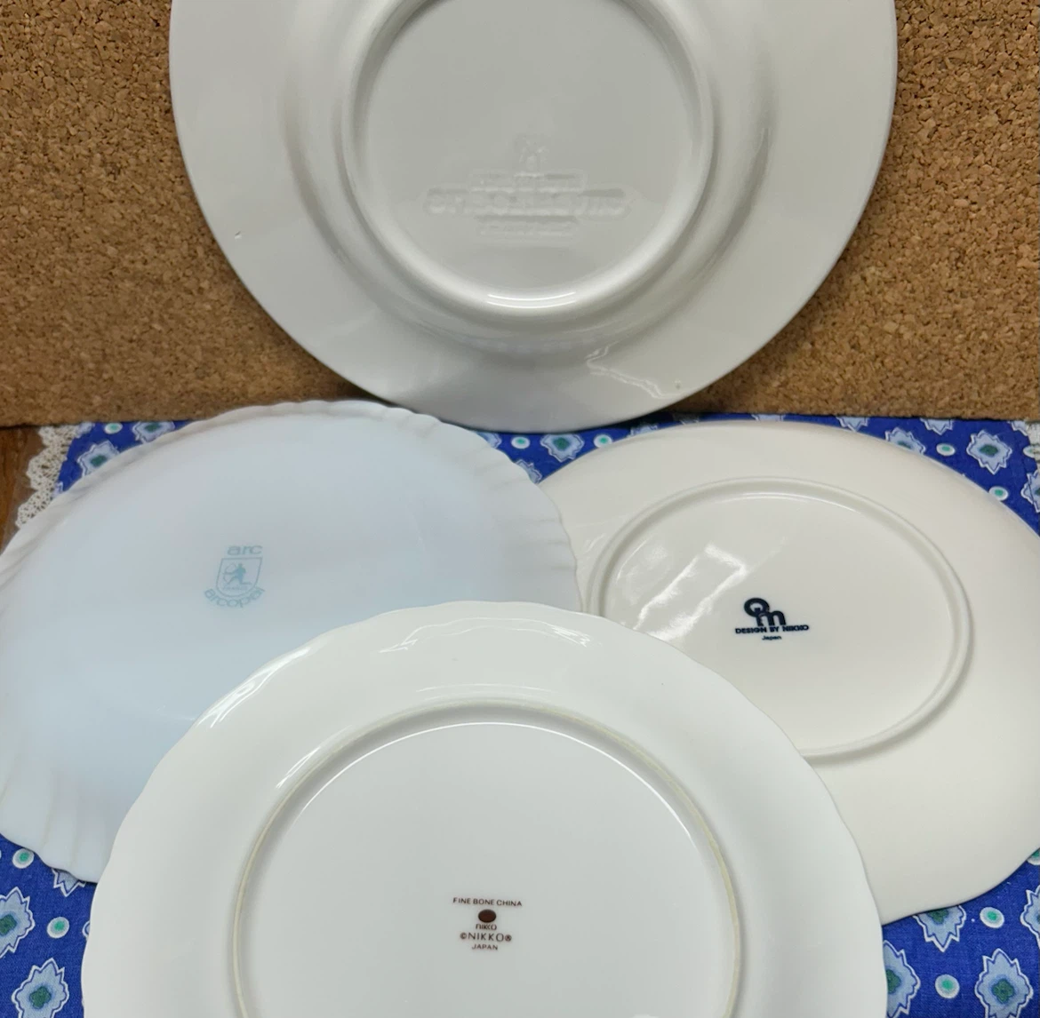ブランド食器 4枚セット ニッコー等の写真2枚目