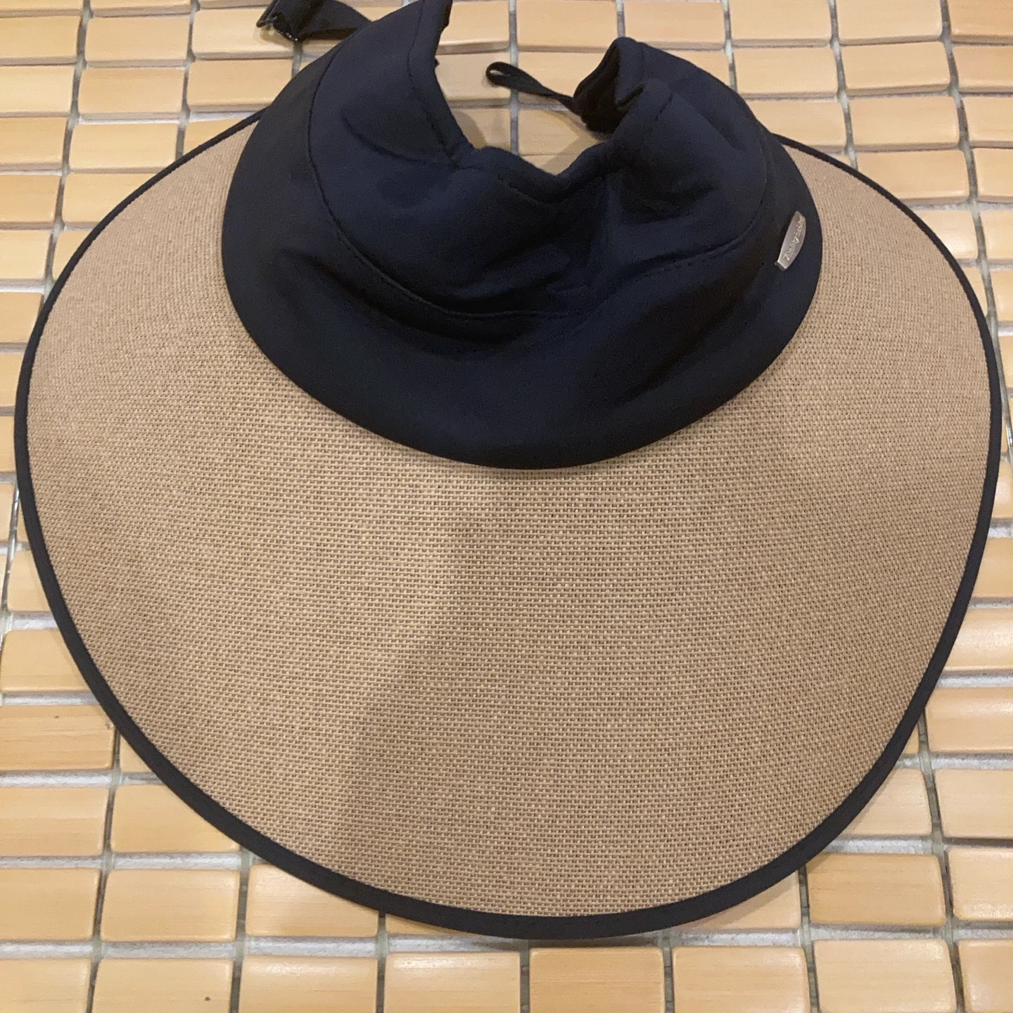Vitality habitat サンバイザー ブラック