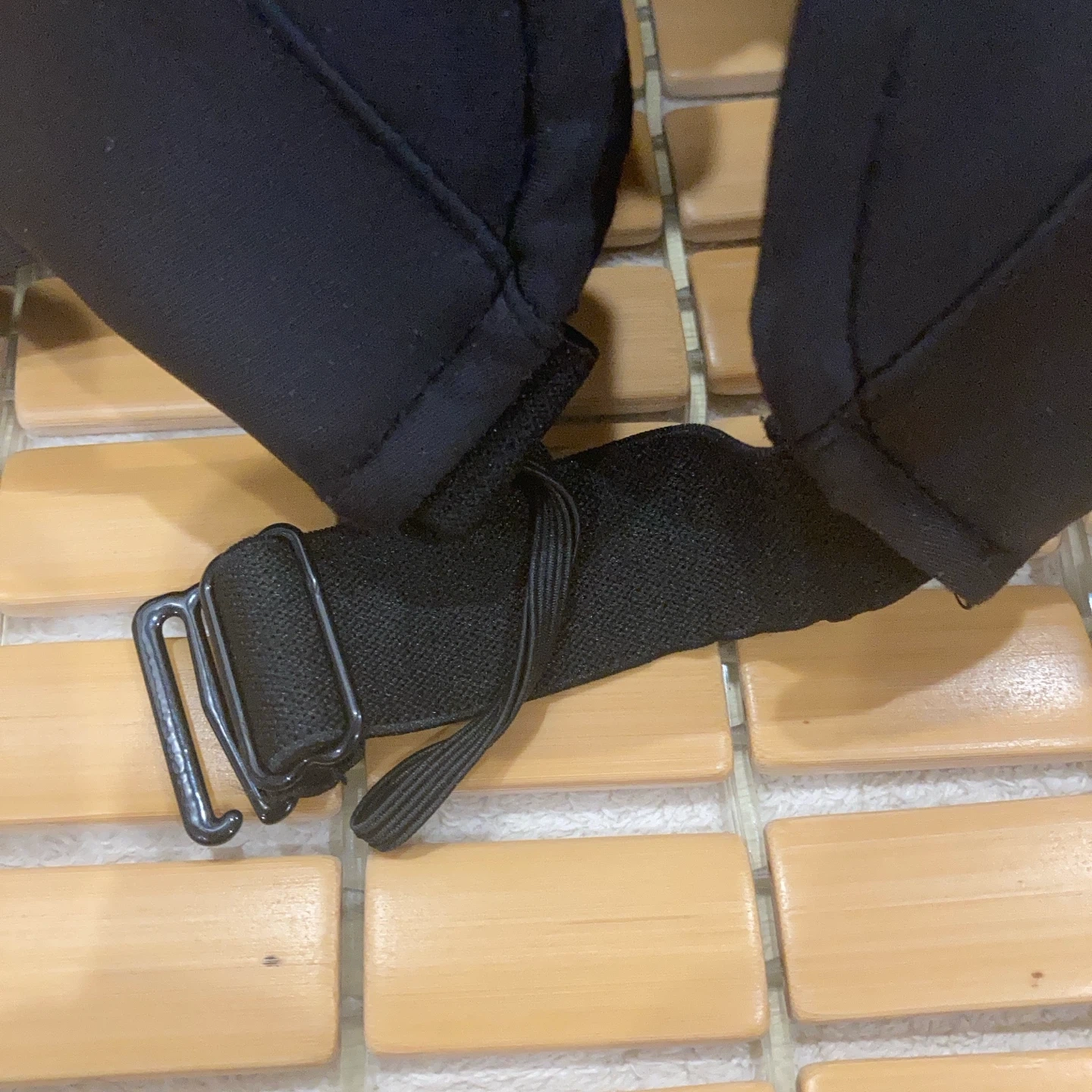 Vitality habitat サンバイザー ブラックの写真3枚目