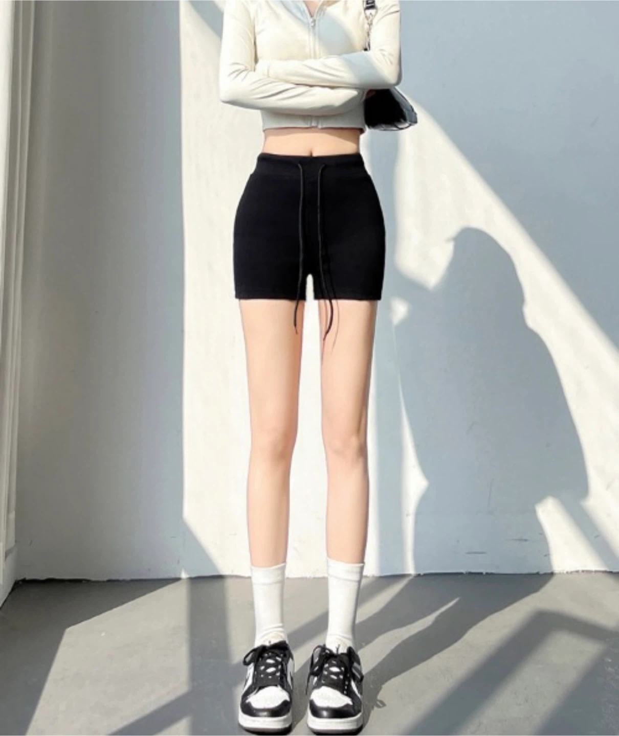 WEGO★ミニ丈ショートスウェットパンツ/トレーニングパンツの写真8枚目