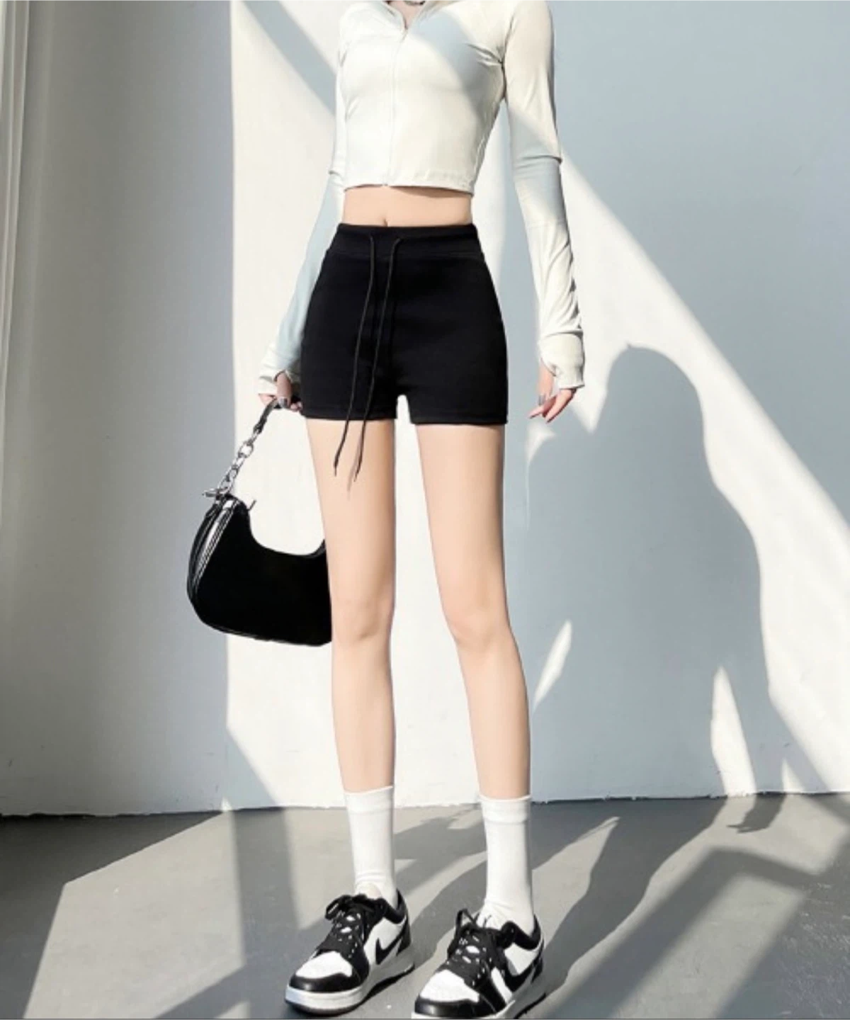 WEGO★ミニ丈ショートスウェットパンツ/トレーニングパンツの写真10枚目