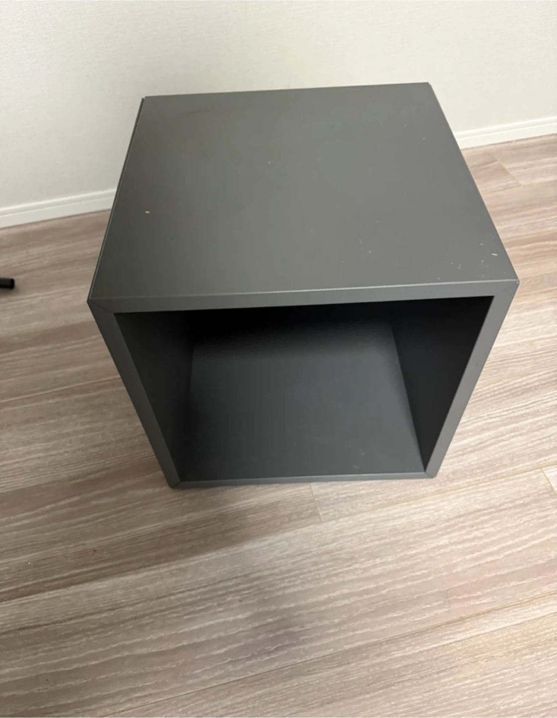IKEA 収納キューブ シェルフ ダークグレー