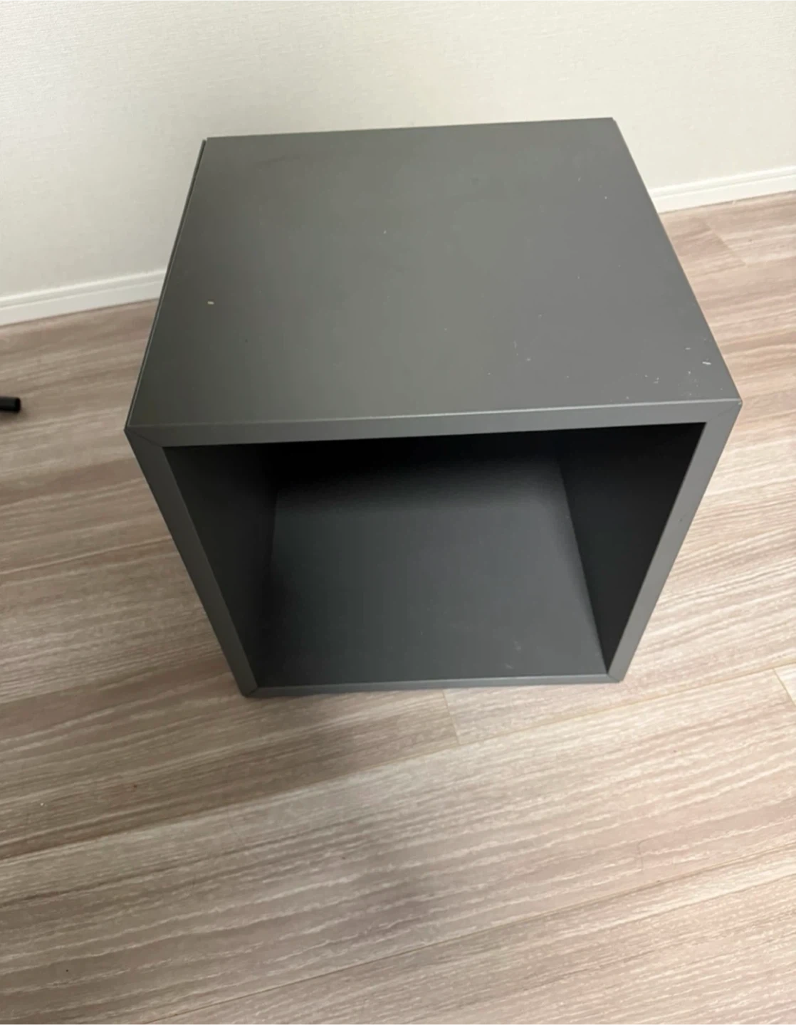 IKEA 収納キューブ シェルフ ダークグレー