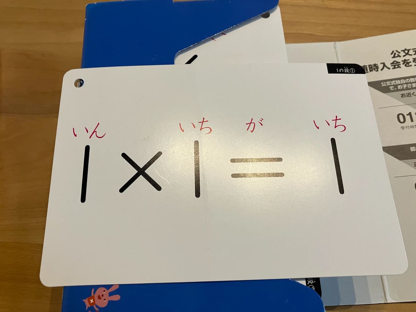 くもん出版 九九カードの写真3枚目