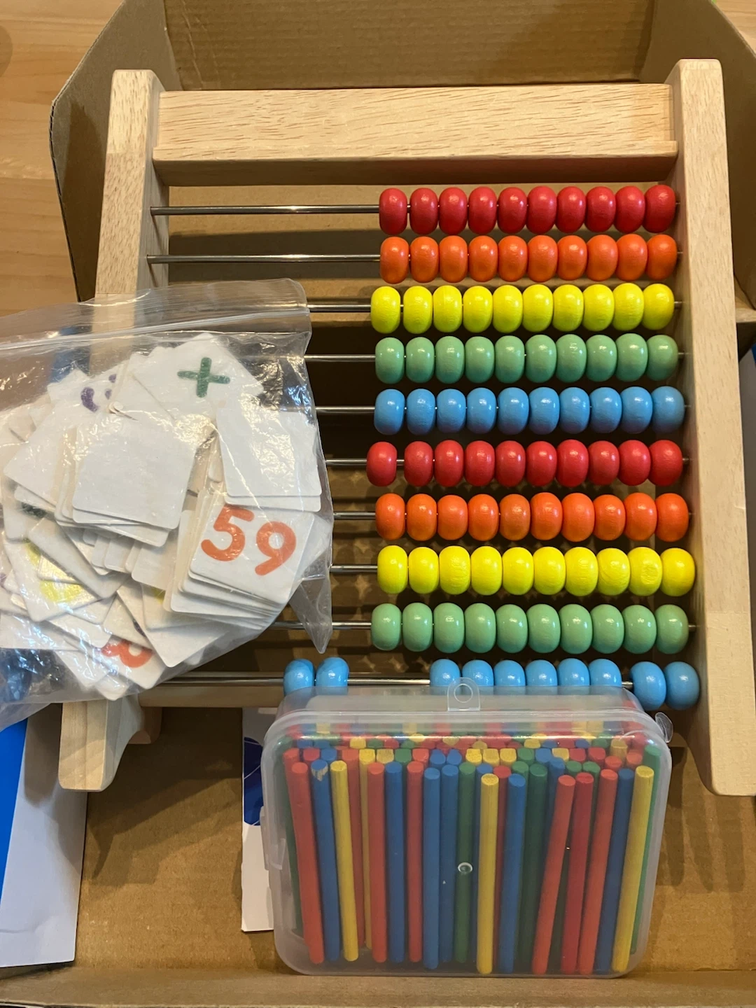 知育玩具 算数計算セットの写真2枚目